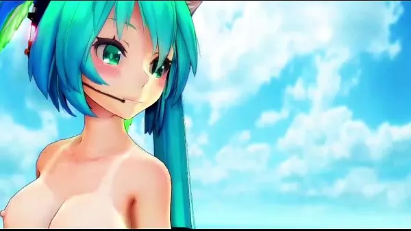 Las mejores Miku Append Sexy Baile Desnudo MMDpelículas potentes