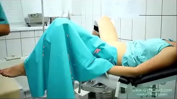 Best beautiful girl on a gynecological chair (33 power Movies