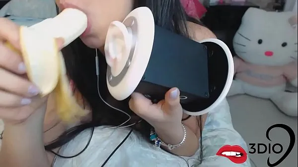 最好的 ASMR Babe Sucking on a Banana so hot Blowjob so HOT 动力电影