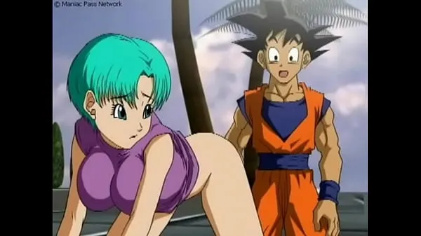 Las mejores Dragon Ball Z - Goku follando con Bulma / Goku forem do com a Bulmapelículas potentes