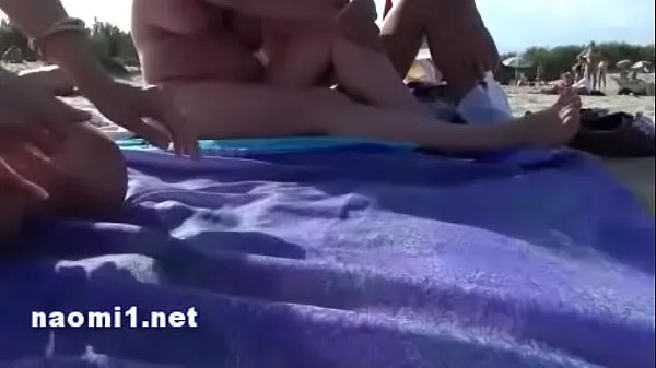 Bedste public beach cap agde by naomi slut power-film