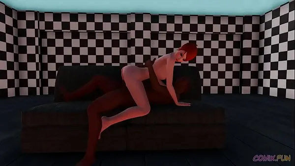 Najlepšie Top 6 best sexual positions NORMAL and ANAL for you and your partner "ON SOFA" 3D silné filmy