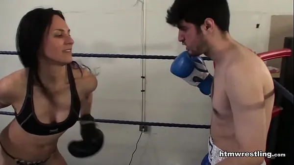 Best Femdom Boxing Beatdown of a Wimp power Movies