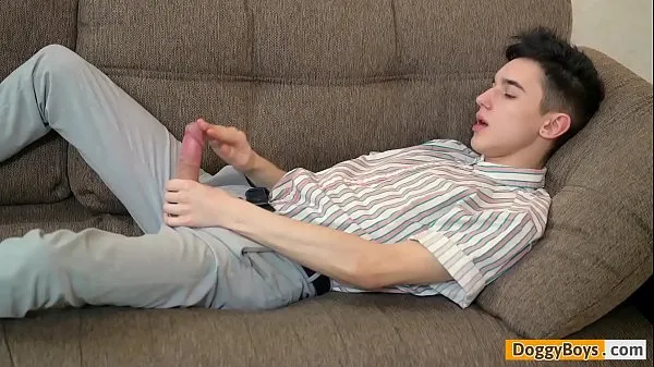 Best 18-year-old Student Plays with His Big Dick power Movies