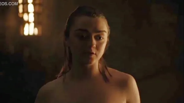 Najlepsze Maisie Williams/Arya Stark Hot Scene-Game Of Thronesfilmy o mocy
