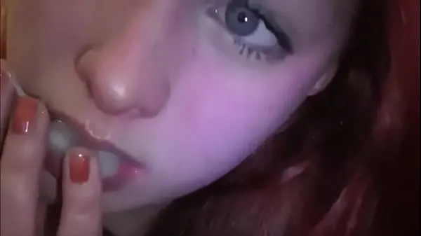 بہترین Married redhead playing with cum in her mouth پاور موویز