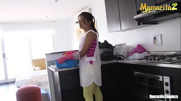 Best MAMACITAZ - Lovely Colombian Cleaning Lady Camila Marin Don't Shows Us But Wants To Fuck power Movies