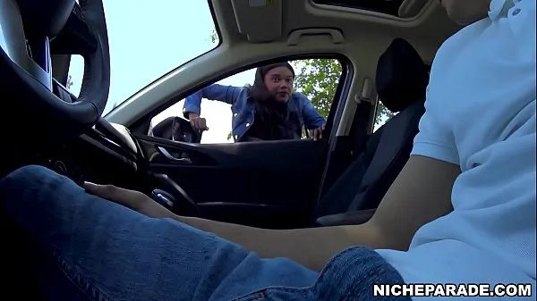 Best NICHE PARADE - Ebony Ho In Denim Jacket Sucks My Dick For $200 In Car power Movies
