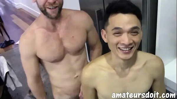 Filem AmateursDoIt - Hung bearded jock fucks tight asian twink bareback kuasa terbaik