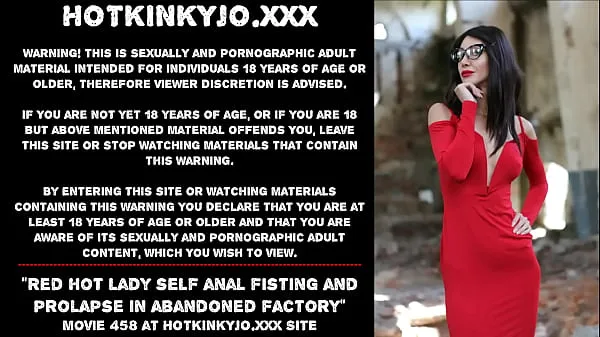 Najlepsze Red hot lady self anal fisting and prolapse in abandoned factoryfilmy o mocy