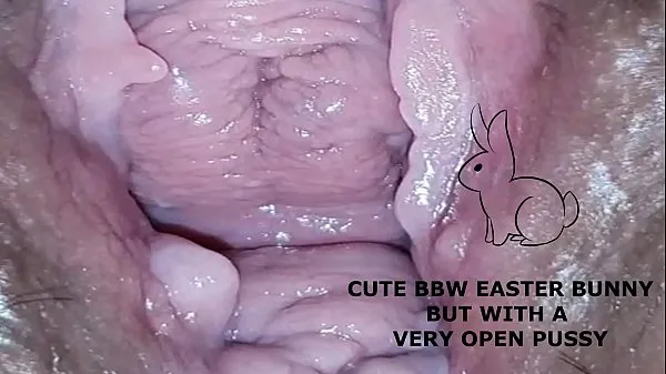 최고의 Cute bbw bunny, but with a very open pussy 파워 영화
