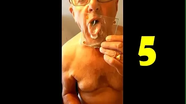 Best Spunk eating from my cock 6 times. With Bengee power Movies