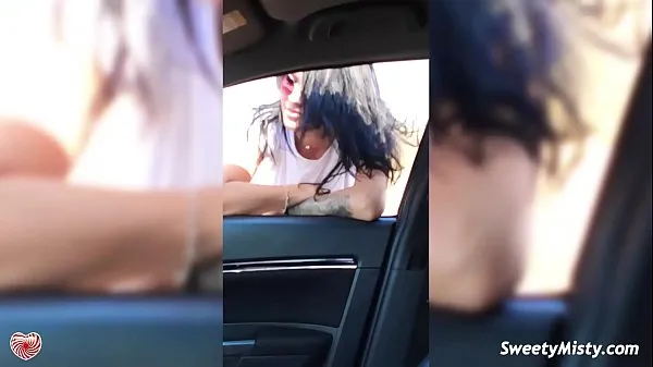 Las mejores Bebé Atractivo Sensual Mamada Gran Polla En El Coche Junto Al Marpelículas potentes