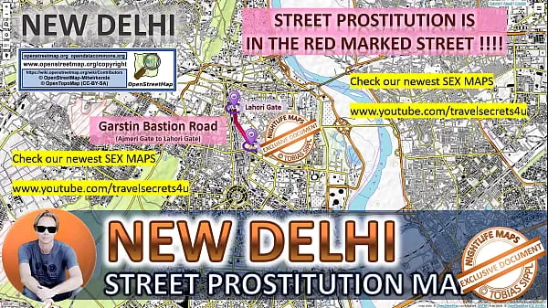 Las mejores Mapa de prostitución callejera de Nueva Delhi, India, con indicación de dónde encontrar trabajadores callejeros, autónomos y burdeles. También te mostramos el Bar, la Vida Nocturna y el Barrio Rojo de la Ciudadpelículas potentes