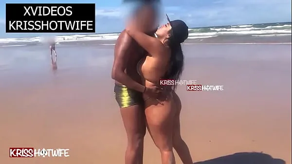 Filem Kriss Hotwife Aos Beijos e Amassos Na Praia Com Realizador Baiano kuasa terbaik