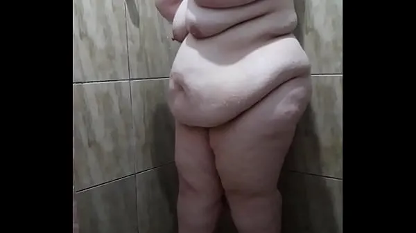 Beste Sexy BBW taking shower power-filmer