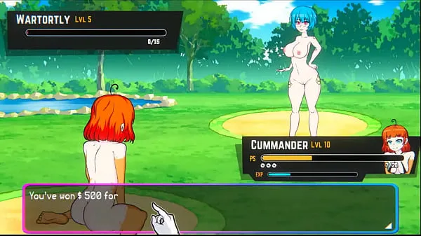 Beste Oppaimon [Pokemon parody game] Ep.5 small tits naked girl sex fight for training power-filmer
