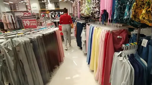 Best I chase an unknown woman in the clothing store and show her my cock in the fitting rooms power Movies