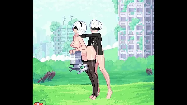 Najlepsze Nier: Automata - 2B is a horny slut who fucks with 9Sfilmy o mocy