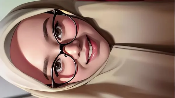 Bästa hijab girl shows off her toked power-filmerna